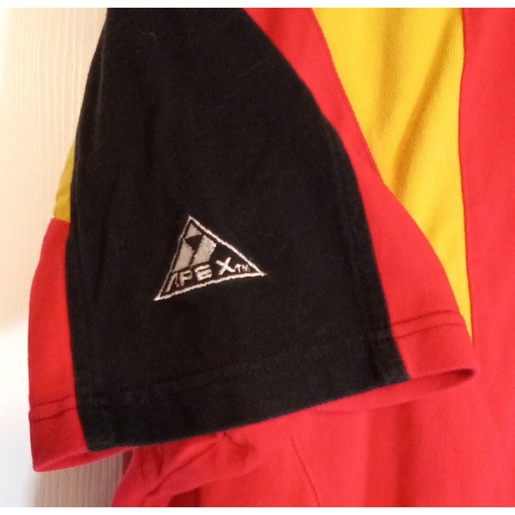 Vantage 90 's Kansas City Chiefs Apex One Polo Large - Picture 5 of 6